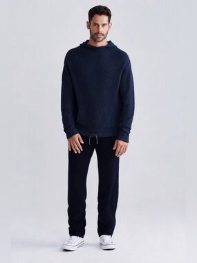 TSE 100% Cashmere Scuba Hoodie Sweater Size L
